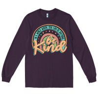 Plum be kind Long Sleeve Tee - JahusDesignShop