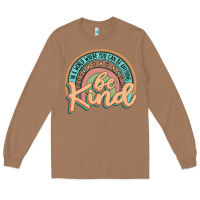 Toasted Coconut be kind Long Sleeve Tee - JahusDesignShop