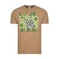 Vintage Coffee let's get shamrocked Vintage Tee - MaliasSmallBusiness