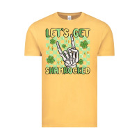 Vintage Mustard let's get shamrocked Vintage Tee - MaliasSmallBusiness