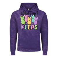 Cloud Purple what's up peeps Vintage Hoodie - MaliasSmallBusiness