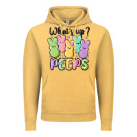 Vintage Mustard what's up peeps Vintage Hoodie - MaliasSmallBusiness