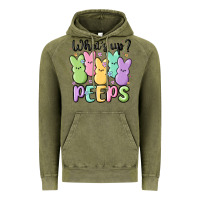 Vintage Olive what's up peeps Vintage Hoodie - MaliasSmallBusiness