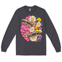 Smoke your anxiety is a lying bitch Long Sleeve Tee - MaliasSmallBusiness