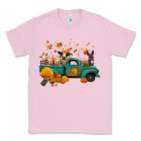 Bubblegum Pink fall farm animals truck nancy Classic Tee - NancyCooperArtShop