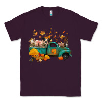 Plum fall farm animals truck nancy Classic Tee - NancyCooperArtShop