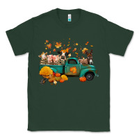 Sports Green fall farm animals truck nancy Classic Tee - NancyCooperArtShop