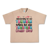 Burro apparently we are trouble when we are together cou Urban Heavy Tee - MaliasSmallBusiness
