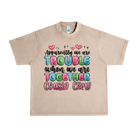 French Oak apparently we are trouble when we are together cou Urban Heavy Tee - MaliasSmallBusiness