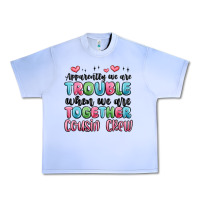 Grape Ice apparently we are trouble when we are together cou Urban Heavy Tee - MaliasSmallBusiness
