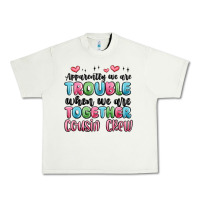 Pistachio apparently we are trouble when we are together cou Urban Heavy Tee - MaliasSmallBusiness