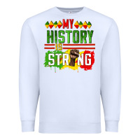 White my history is strong Premium Sweatshirt - CowGirlArtShop