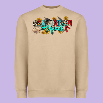 Graduation Squad Heavyweight Sweatshirt Designed By Nancycooperartshop