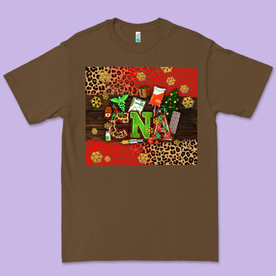Cna Christmas Premium Tee Designed By Adodesignshop