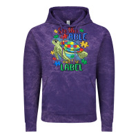 Cloud Purple see the able not the label Vintage Hoodie - MaliasSmallBusiness