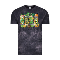 Cloud Black retro patricks day teacher life Vintage Tee - MaliasSmallBusiness