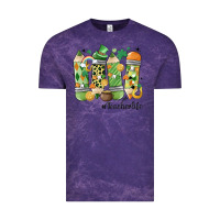 Cloud Purple retro patricks day teacher life Vintage Tee - MaliasSmallBusiness