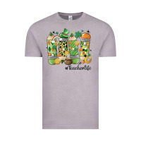Retro Patricks Day Teacher Life Vintage Tee | Teevron