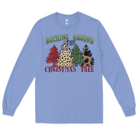 Colony Blue rocking around the christmas tree Long Sleeve Tee - MaliasSmallBusiness