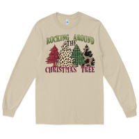 Mushroom rocking around the christmas tree Long Sleeve Tee - MaliasSmallBusiness
