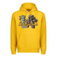 Lemon louisiana leopard mardi gras 12 inches 300 dpi Premium Hoodie - CowGirlArtShop