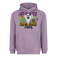 Lavender spooky spooky spooky vibes Heavyweight Hoodie - CowGirlArtShop