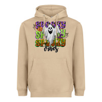 Mushroom spooky spooky spooky vibes Heavyweight Hoodie - CowGirlArtShop