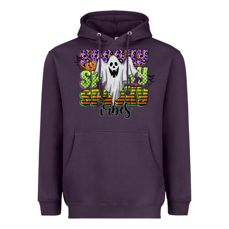 Spooky Spooky Spooky Vibes Heavyweight Hoodie by CowGirlArtShop | Teevron