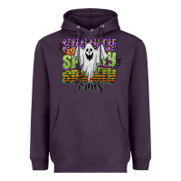 Plum spooky spooky spooky vibes Heavyweight Hoodie - CowGirlArtShop
