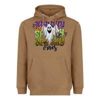 Toasted Coconut spooky spooky spooky vibes Heavyweight Hoodie - CowGirlArtShop