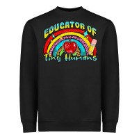 Black educator of tiny humans Heavyweight Sweatshirt - NancyCooperArtShop