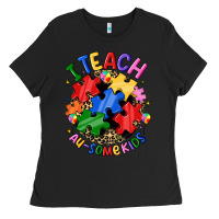 Black i teach au some kids Ladies Tee - JahusDesignShop
