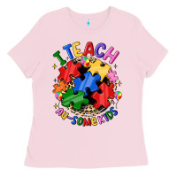 Bubblegum Pink i teach au some kids Ladies Tee - JahusDesignShop