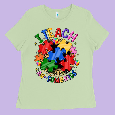 I Teach Au Some Kids Ladies Tee Designed By Jahusdesignshop