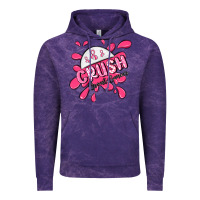 Cloud Purple crush breast cancer Vintage Hoodie - MaliasSmallBusiness