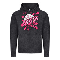 Vintage Black crush breast cancer Vintage Hoodie - MaliasSmallBusiness