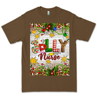Cacao Christmas Jolly Nurse Premium Tee - Artiststas