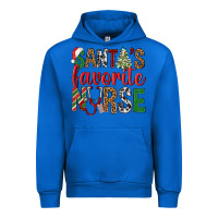 Cobalt Santa's Favorite Nurse Urban Hoodie - BundleAndBundleShop