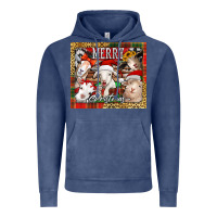 Vintage Denim merry Christmas goats tumbler Vintage Hoodie - Jasminsmagicworld