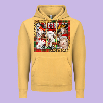 Merry Christmas Goats Tumbler Vintage Hoodie Designed By Jasminsmagicworld