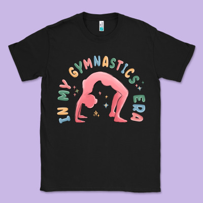 In My Gymnastics Era Shinning Classic Tee Designed By Maliassmallbusiness