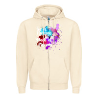 Sandshell Be a Flamingo in a Flock of Pigeons Zipper Hoodie - Bettercallsaul