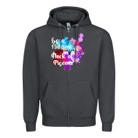 Smoke Be a Flamingo in a Flock of Pigeons Zipper Hoodie - Bettercallsaul