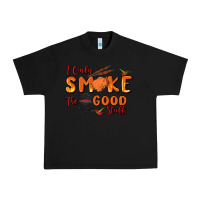Black i only smoke the good stuff Urban Heavy Tee - MaliasSmallBusiness