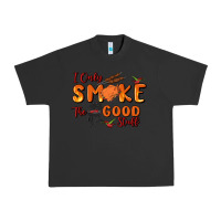 Pigment Black i only smoke the good stuff Urban Heavy Tee - MaliasSmallBusiness