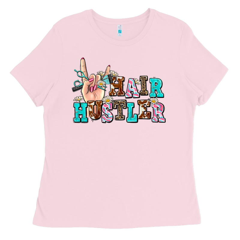 Hair Hustler Ladies Tee by AdoDesignShop | Teevron