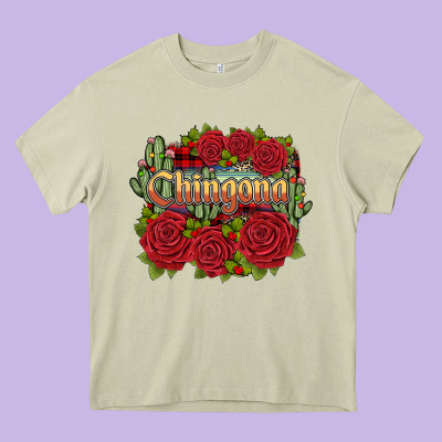 Christmas Chingona Heavy Core Tee Designed By Jahusdesignshop
