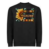 Black when you can't find the sunshine be the sunshine Heavyweight Sweatshirt - MaliasSmallBusiness