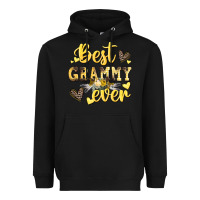 Black best grammy ever mother's day Heavyweight Hoodie - CowGirlArtShop