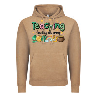 Vintage Coffee teaching lucky charm Vintage Hoodie - MaliasSmallBusiness